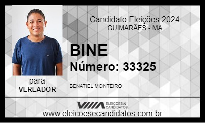 Candidato BINE 2024 - GUIMARÃES - Eleições