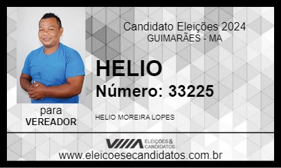 Candidato HELIO 2024 - GUIMARÃES - Eleições