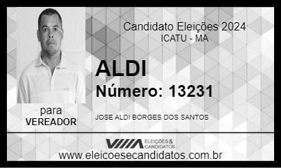 Candidato ALDI 2024 - ICATU - Eleições