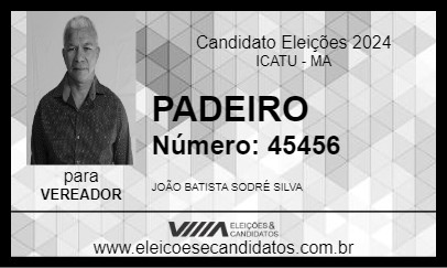 Candidato PADEIRO 2024 - ICATU - Eleições