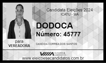 Candidato DODOCA 2024 - ICATU - Eleições