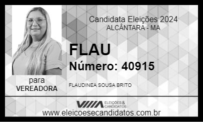 Candidato FLAU 2024 - ALCÂNTARA - Eleições