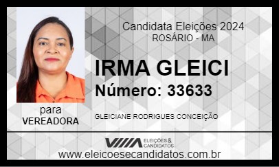 Candidato IRMA GLEICI 2024 - ROSÁRIO - Eleições