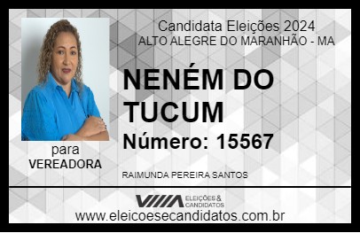 Candidato NENÉM DA SAÚDE 2024 - ALTO ALEGRE DO MARANHÃO - Eleições