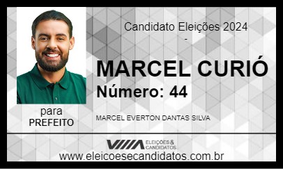 Candidato MARCEL CURIÓ 2024 - GOVERNADOR NUNES FREIRE - Eleições