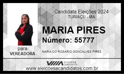 Candidato MARIA PIRES 2024 - TURIAÇU - Eleições