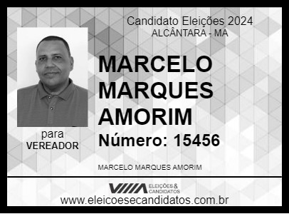 Candidato MARCELO MARQUES AMORIM 2024 - ALCÂNTARA - Eleições