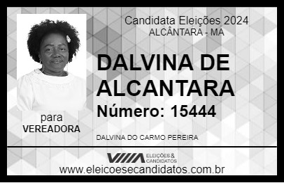 Candidato DALVINA DE ALCANTARA 2024 - ALCÂNTARA - Eleições