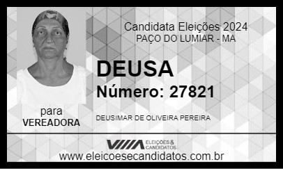 Candidato DEUSA 2024 - PAÇO DO LUMIAR - Eleições