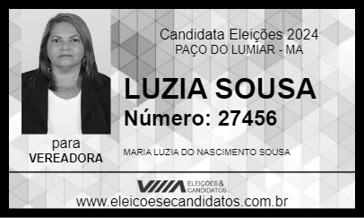 Candidato LUZIA SOUSA 2024 - PAÇO DO LUMIAR - Eleições