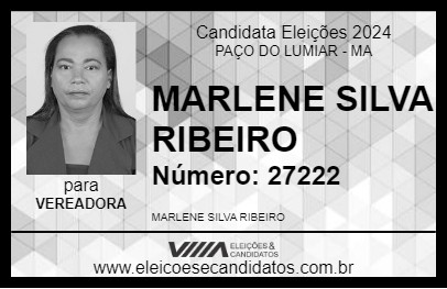 Candidato PROFESSORA MARLENE 2024 - PAÇO DO LUMIAR - Eleições