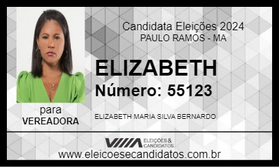 Candidato ELIZABETH 2024 - PAULO RAMOS - Eleições