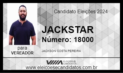 Candidato JACKSTAR 2024 - IMPERATRIZ - Eleições