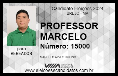 Candidato PROFESSOR MARCELO 2024 - BREJO - Eleições