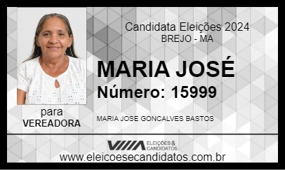 Candidato MARIA JOSÉ 2024 - BREJO - Eleições