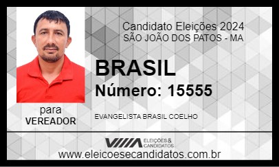 Candidato BRASIL 2024 - SÃO JOÃO DOS PATOS - Eleições