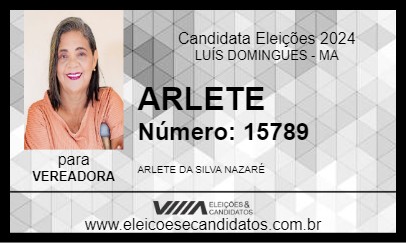 Candidato ARLETE 2024 - LUÍS DOMINGUES - Eleições