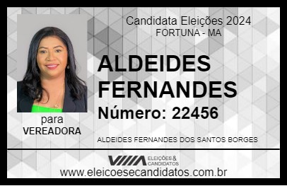 Candidato ADEIDES FERNANDES 2024 - FORTUNA - Eleições