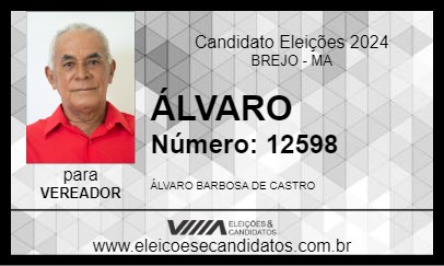 Candidato ÁLVARO 2024 - BREJO - Eleições