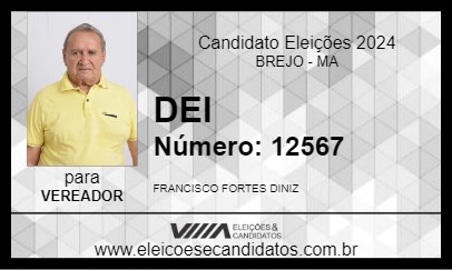 Candidato DEI 2024 - BREJO - Eleições