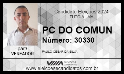 Candidato PC DO COMUN 2024 - TUTÓIA - Eleições