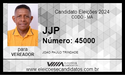 Candidato JJP 2024 - CODÓ - Eleições