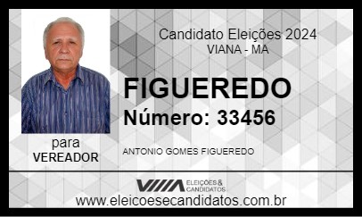 Candidato FIGUEREDO 2024 - VIANA - Eleições