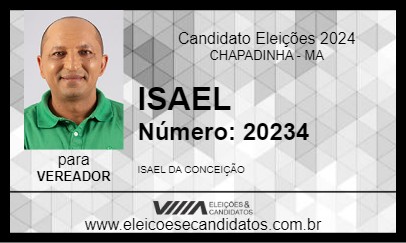 Candidato ISAEL 2024 - CHAPADINHA - Eleições