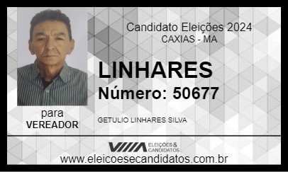 Candidato LINHARES 2024 - CAXIAS - Eleições