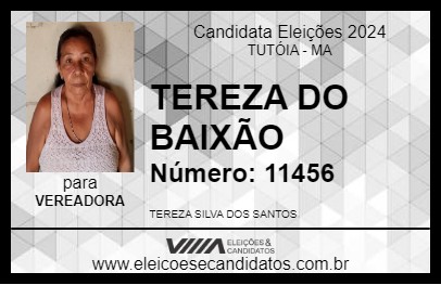 Candidato TEREZA DO BAIXÃO 2024 - TUTÓIA - Eleições