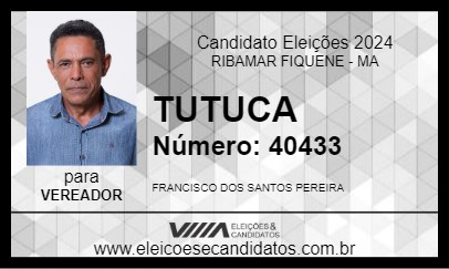 Candidato TUTUCA 2024 - RIBAMAR FIQUENE - Eleições