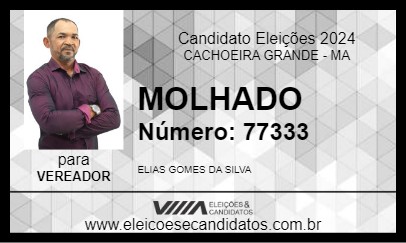 Candidato MOLHADO 2024 - CACHOEIRA GRANDE - Eleições