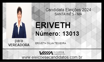 Candidato ERIVETH 2024 - SANTA INÊS - Eleições