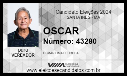 Candidato OSCAR 2024 - SANTA INÊS - Eleições