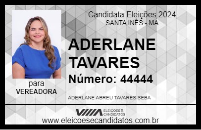 Candidato ADERLANE TAVARES 2024 - SANTA INÊS - Eleições