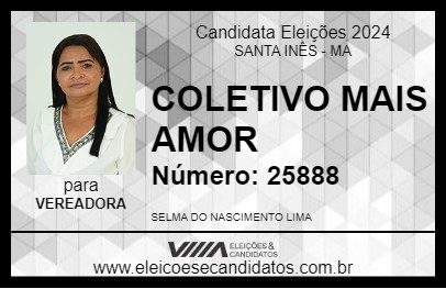 Candidato COLETIVO MAIS AMOR 2024 - SANTA INÊS - Eleições