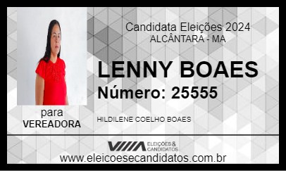 Candidato LENNY BOAES 2024 - ALCÂNTARA - Eleições