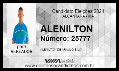 Candidato ALENILTON 2024 - ALCÂNTARA - Eleições