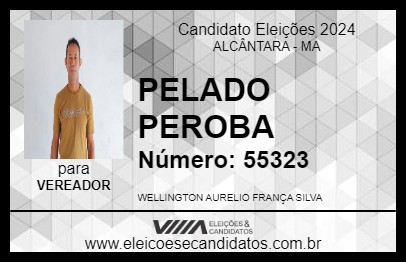 Candidato PELADO PEROBA 2024 - ALCÂNTARA - Eleições