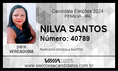 Candidato NILVA SANTOS 2024 - PENALVA - Eleições