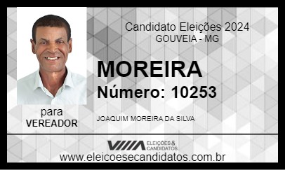 Candidato MOREIRA 2024 - GOUVEIA - Eleições