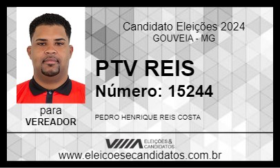 Candidato PTV REIS 2024 - GOUVEIA - Eleições