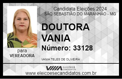 Candidato DOUTORA VANIA 2024 - SÃO SEBASTIÃO DO MARANHÃO - Eleições