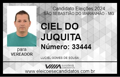 Candidato CIEL DO JUQUITA 2024 - SÃO SEBASTIÃO DO MARANHÃO - Eleições