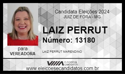 Candidato LAIZ PERRUT 2024 - JUIZ DE FORA - Eleições