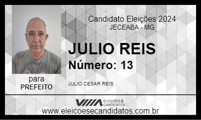 Candidato JULIO REIS 2024 - JECEABA - Eleições