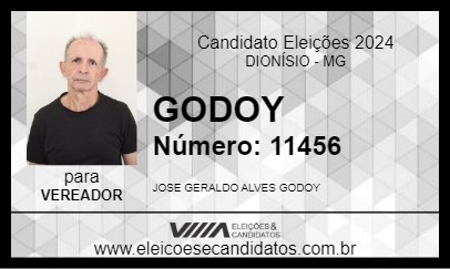 Candidato GODOY 2024 - DIONÍSIO - Eleições