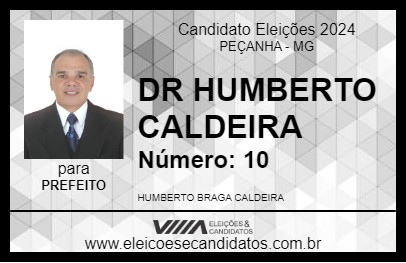 Candidato DR HUMBERTO CALDEIRA 2024 - PEÇANHA - Eleições