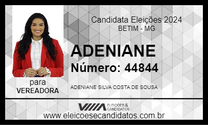 Candidato ADENIANE 2024 - BETIM - Eleições