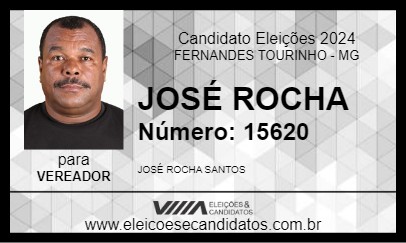 Candidato JOSÉ ROCHA 2024 - FERNANDES TOURINHO - Eleições